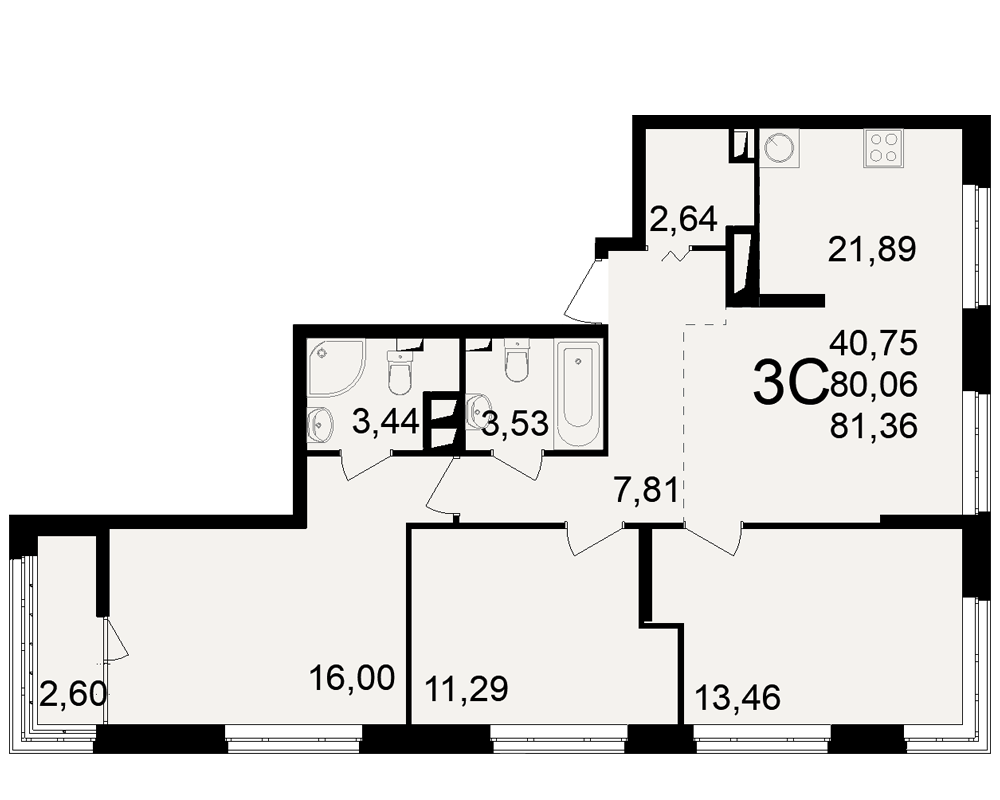 План квартиры