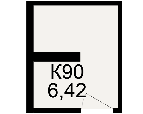 План кладовки