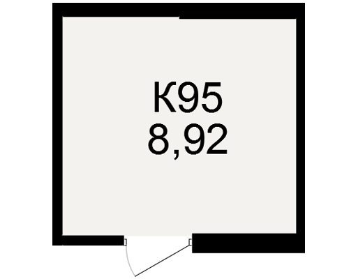 План кладовки