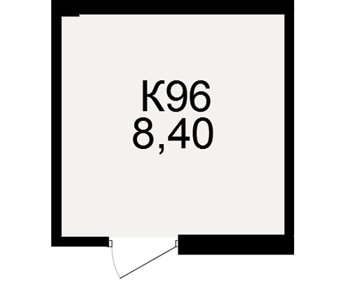 План кладовки