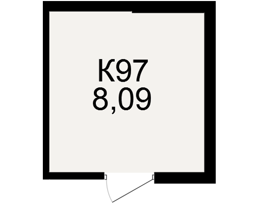 План кладовки