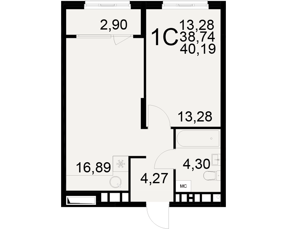 План квартиры