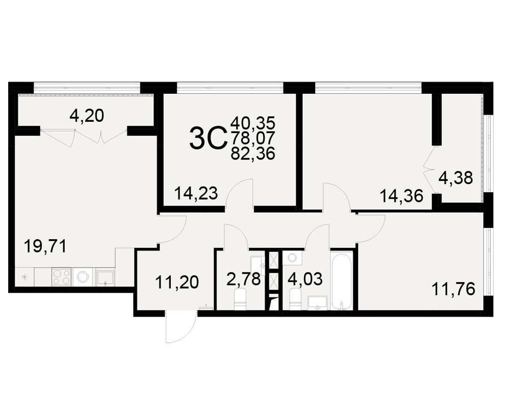 План квартиры