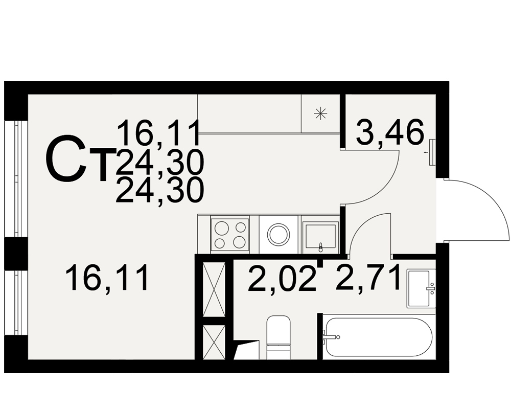 План квартиры
