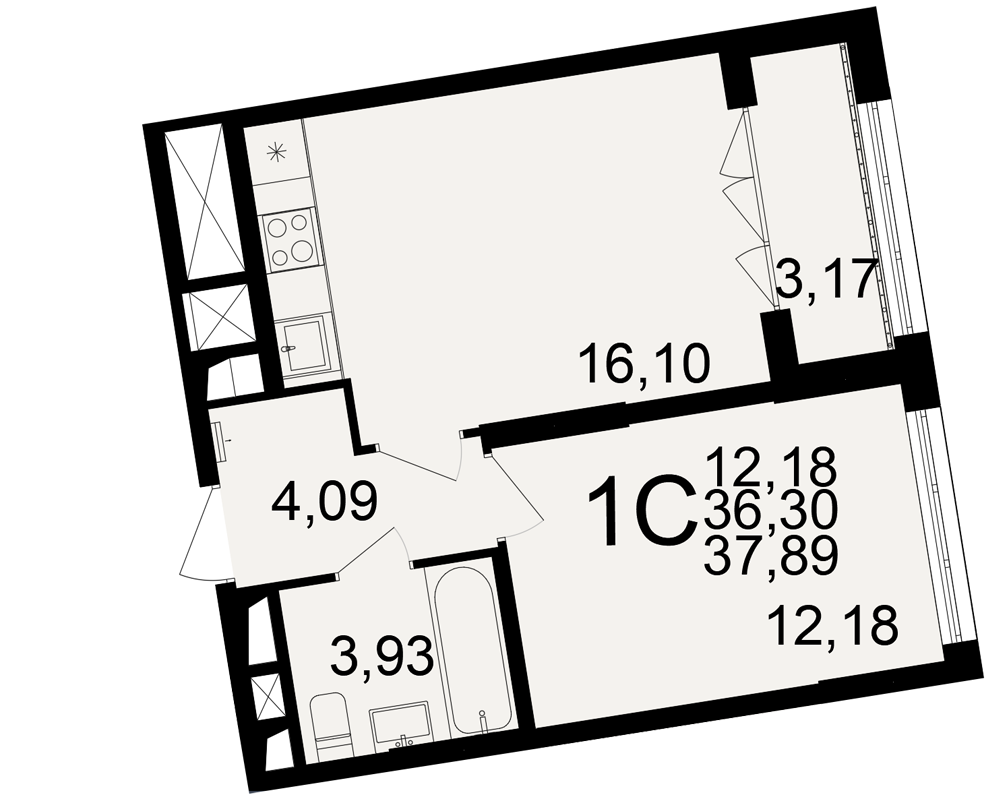 План квартиры