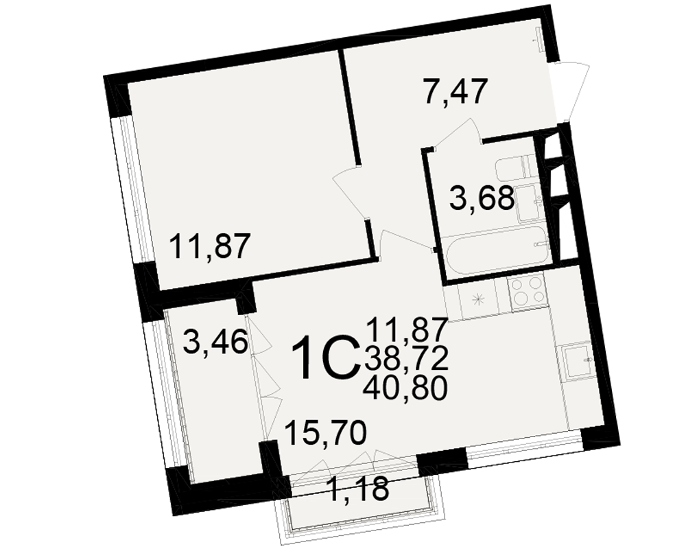 План квартиры