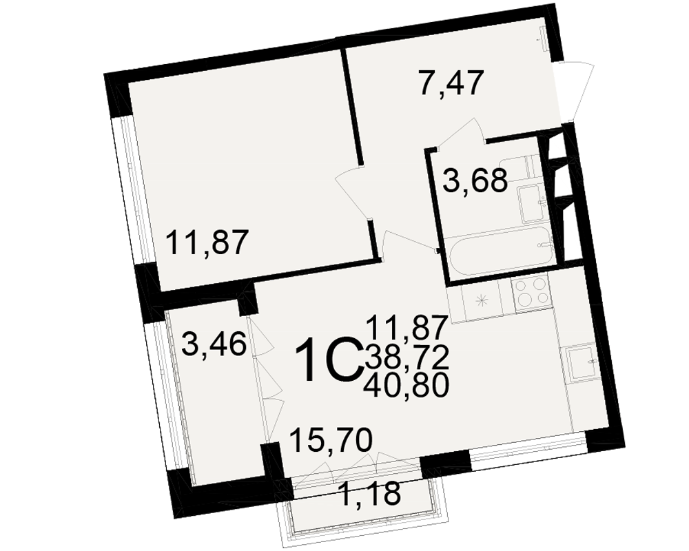 План квартиры