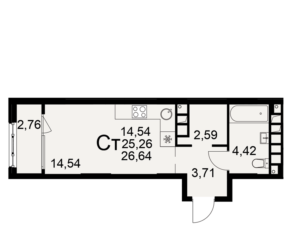 План квартиры