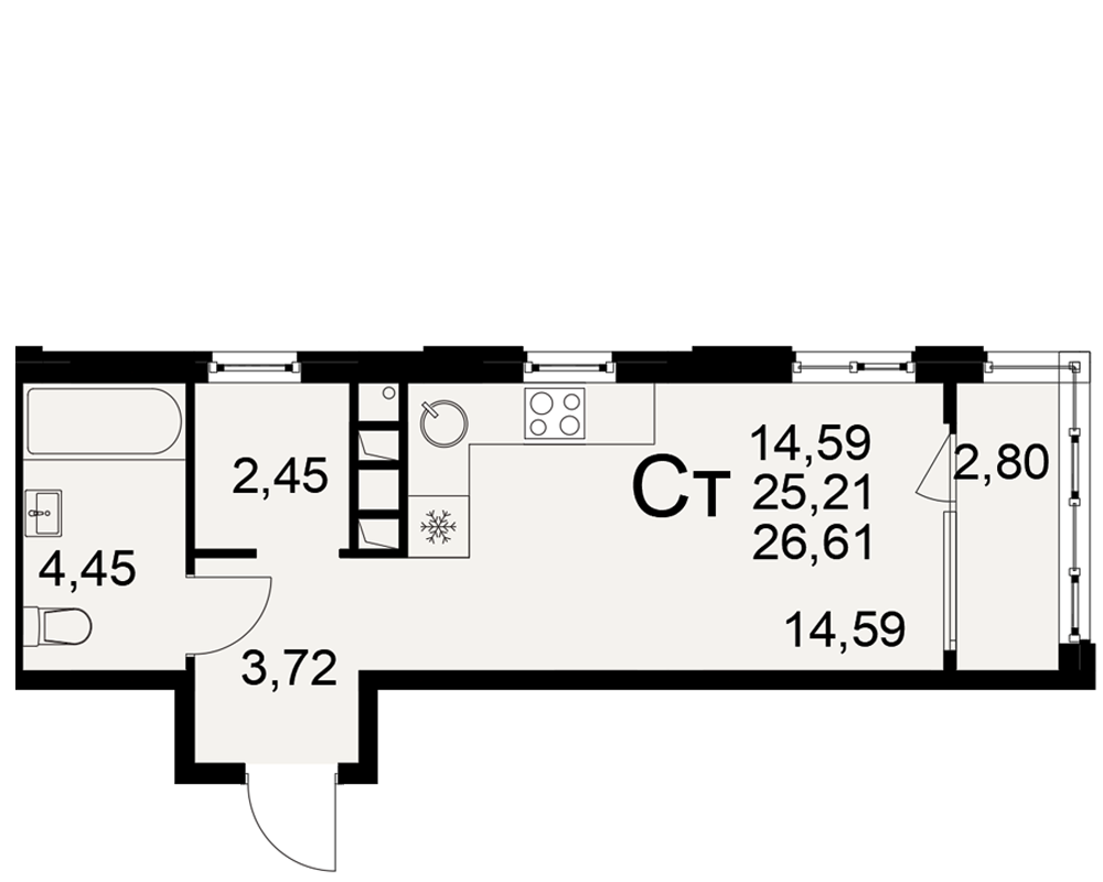 План квартиры