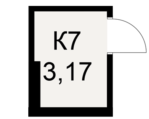 План кладовки