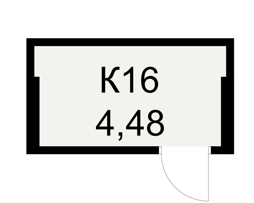 План кладовки