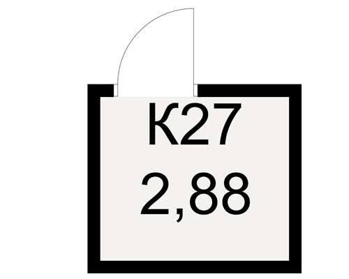 План кладовки