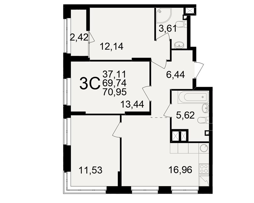 План квартиры