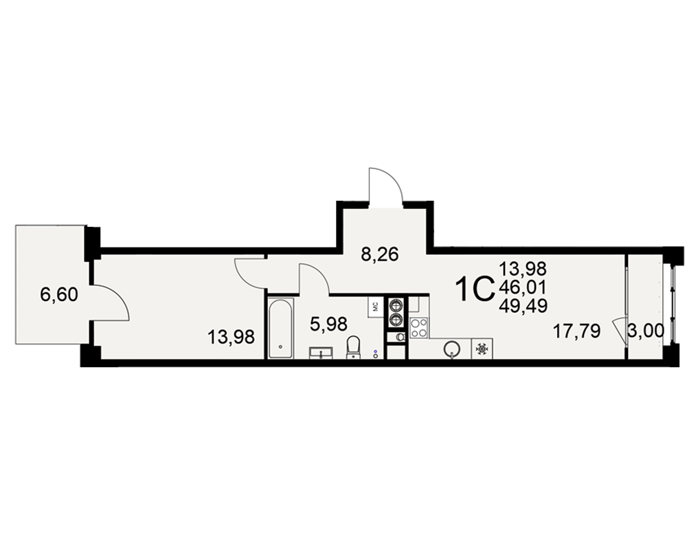 План квартиры