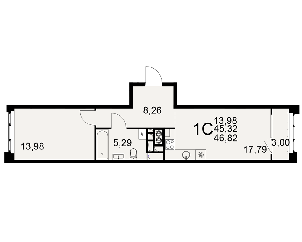 План квартиры