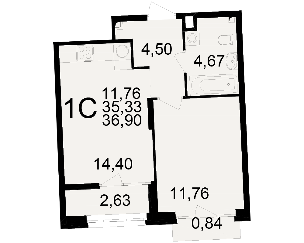 План квартиры