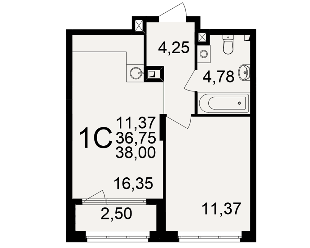 План квартиры