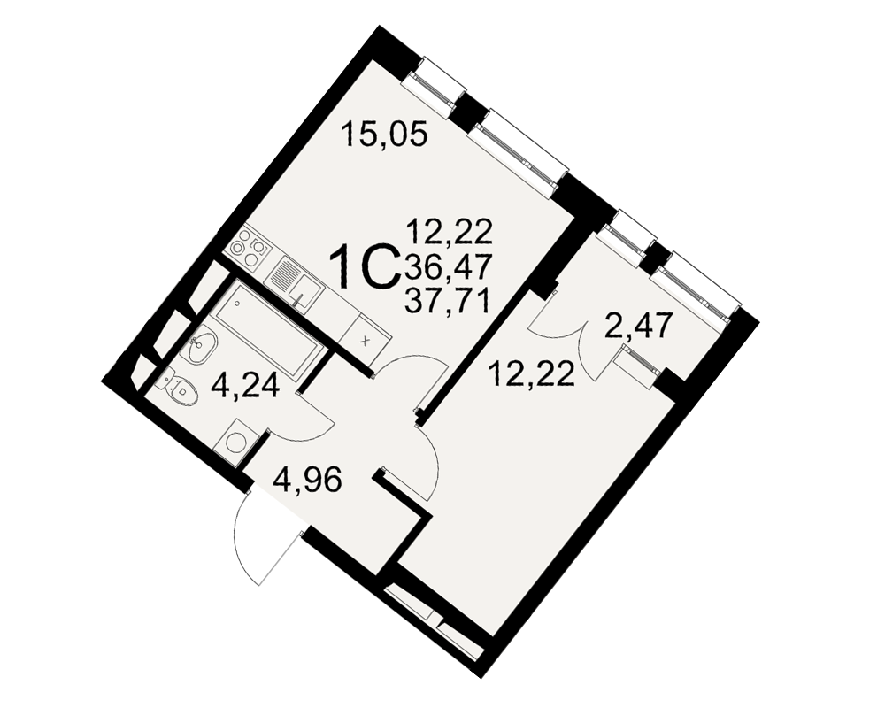 План квартиры