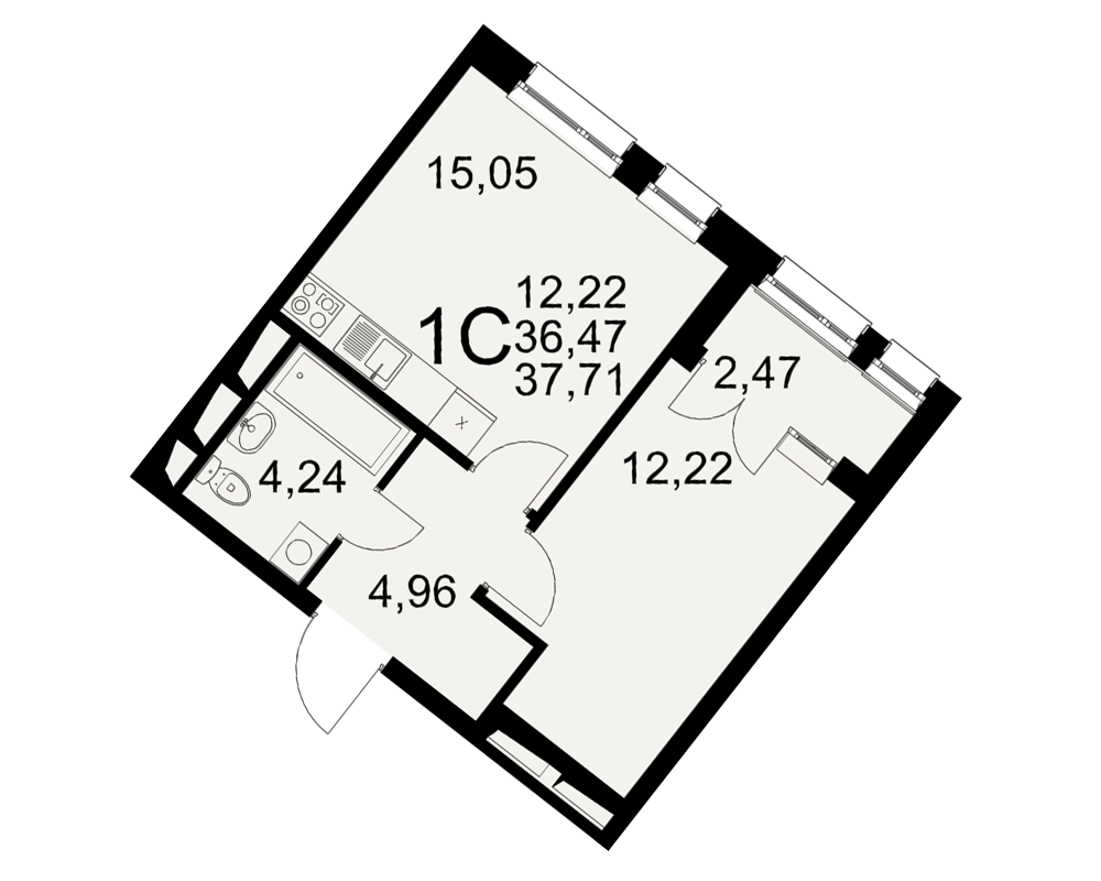План квартиры