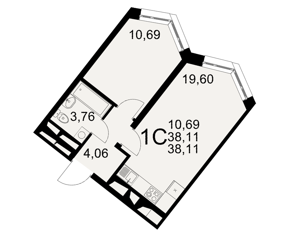План квартиры
