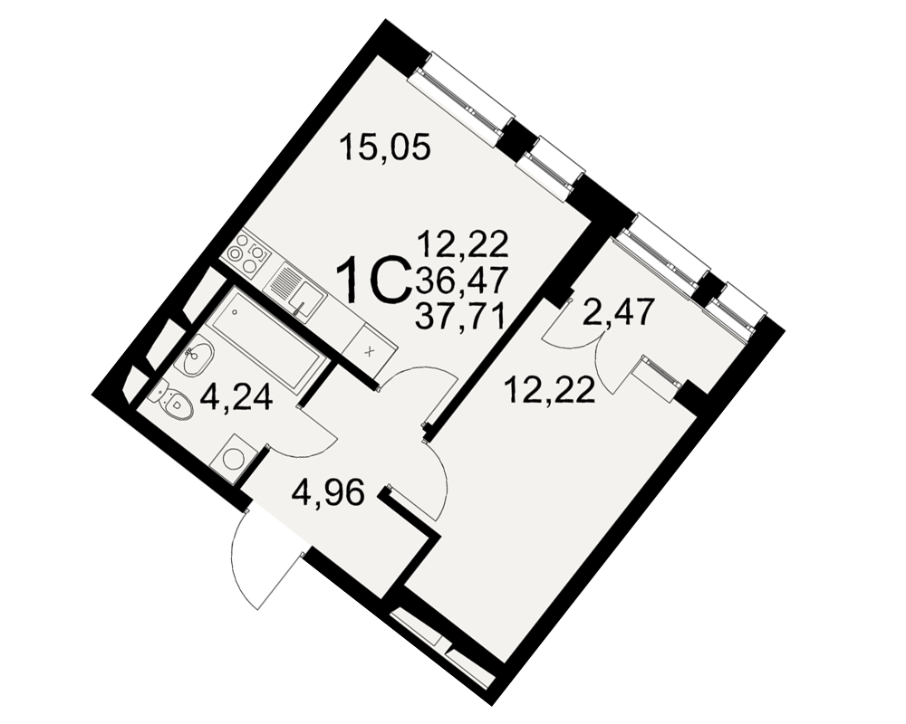 План квартиры
