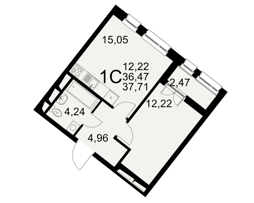 План квартиры