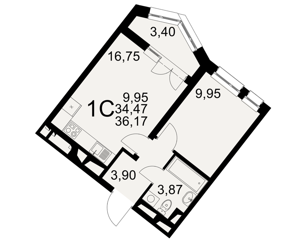 План квартиры
