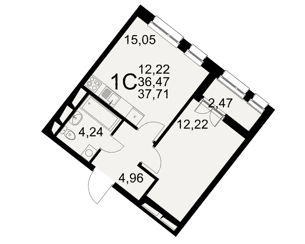 План квартиры