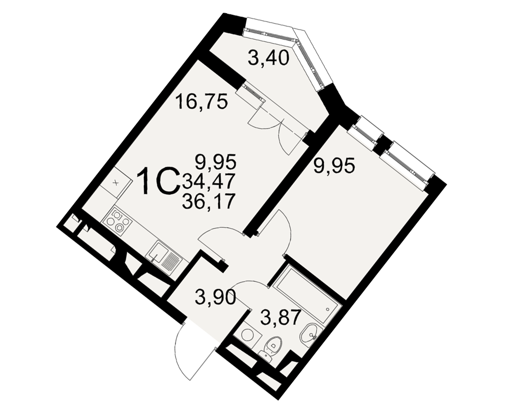 План квартиры