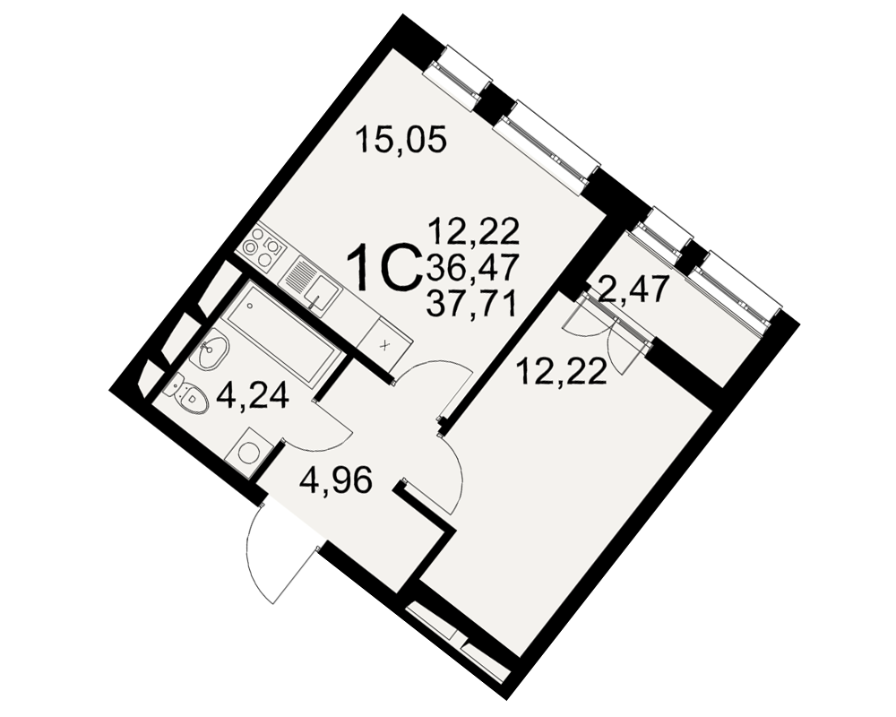План квартиры