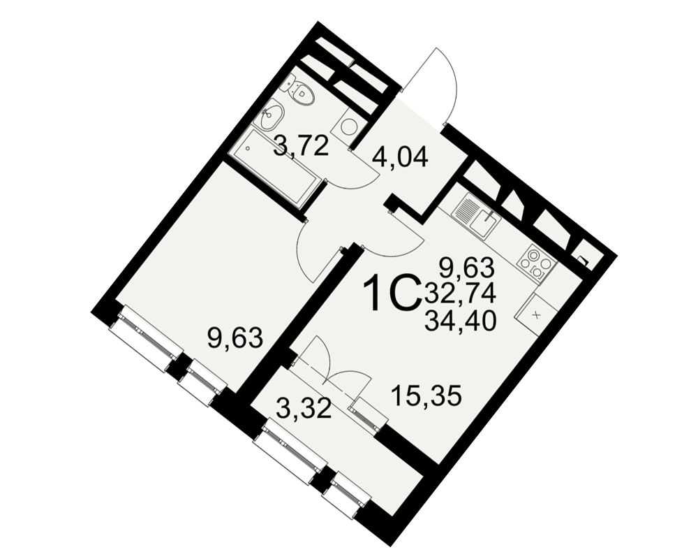 План квартиры
