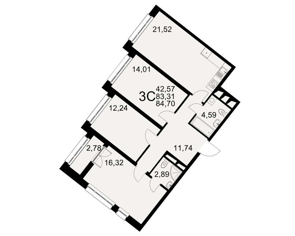 План квартиры