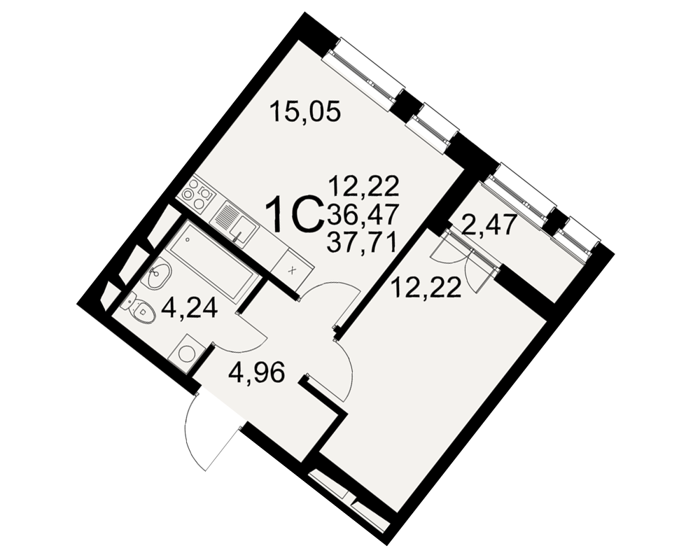 План квартиры