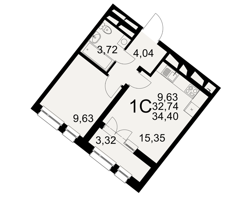 План квартиры