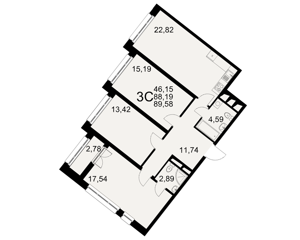 План квартиры