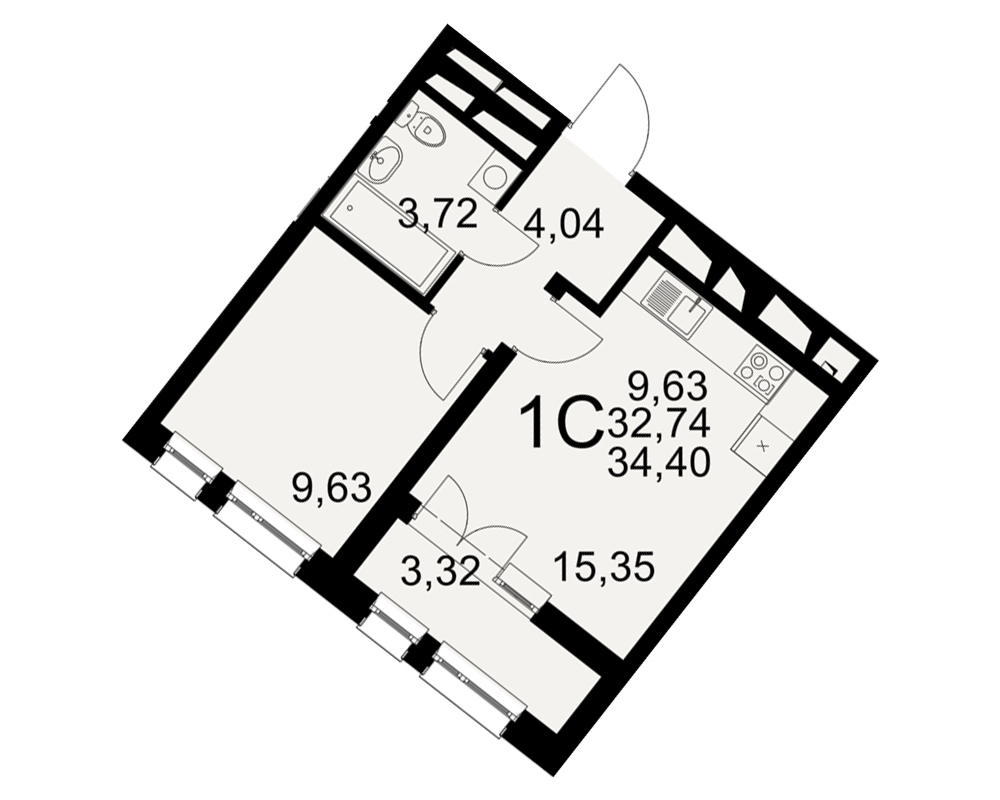План квартиры