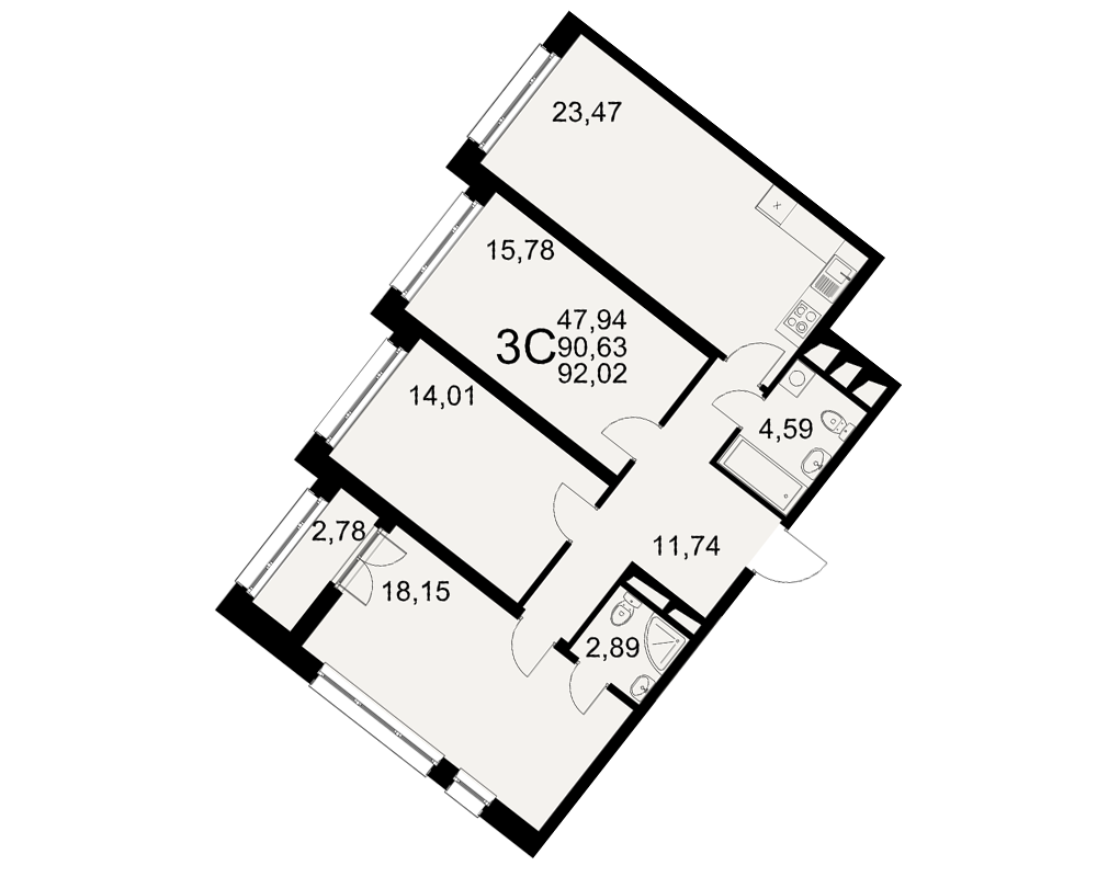 План квартиры