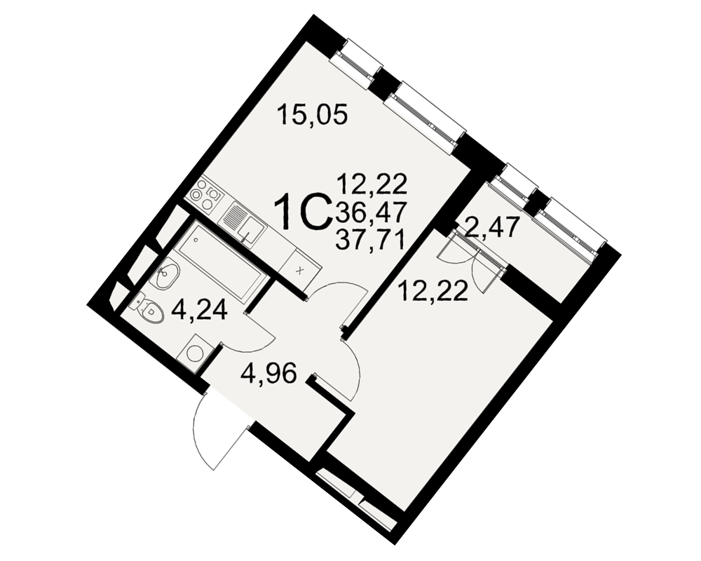 План квартиры