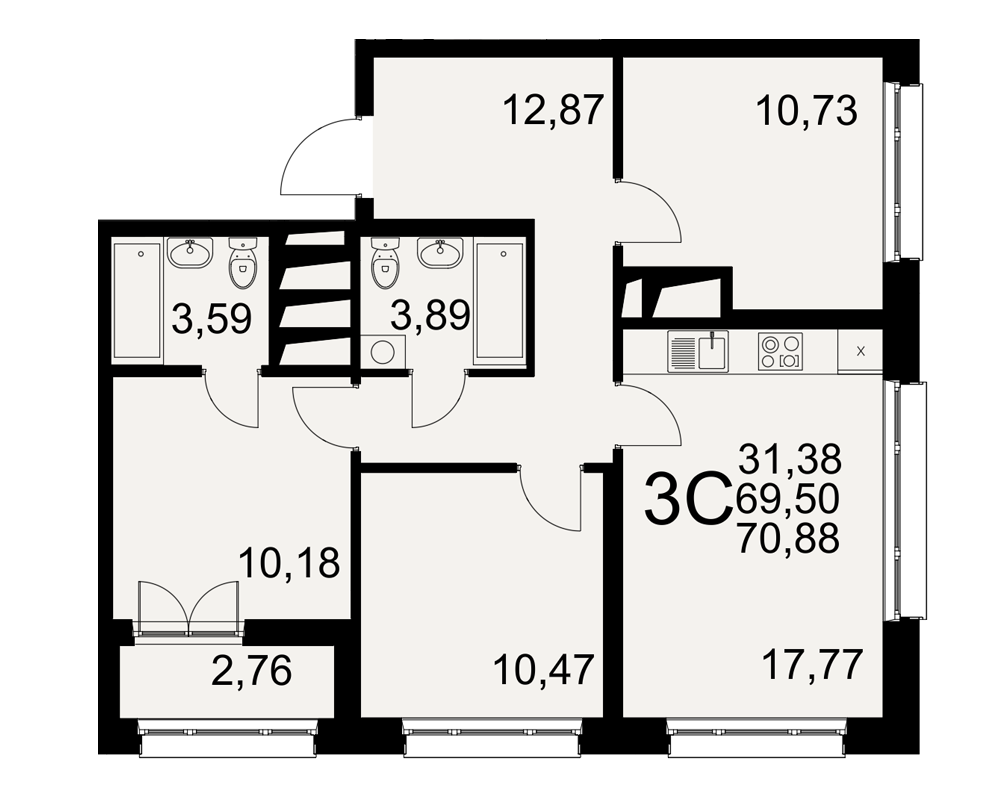 План квартиры