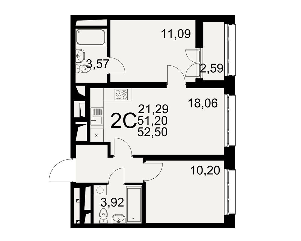 План квартиры