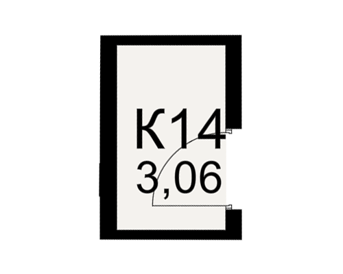 План кладовки