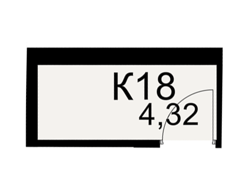 План кладовки
