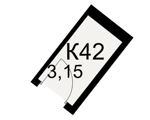 План кладовки