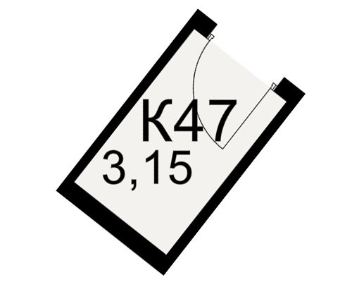 План кладовки
