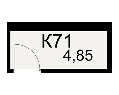 План кладовки