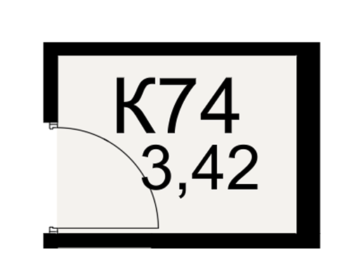 План кладовки