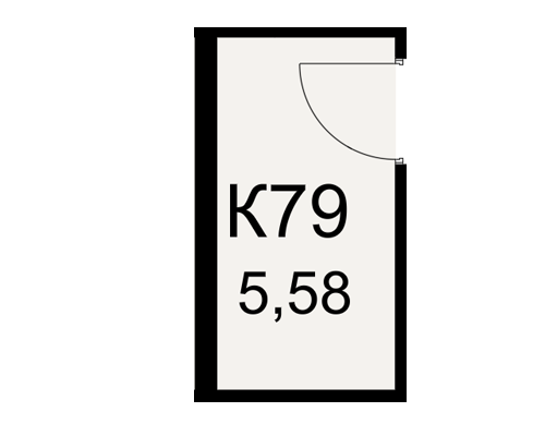 План кладовки