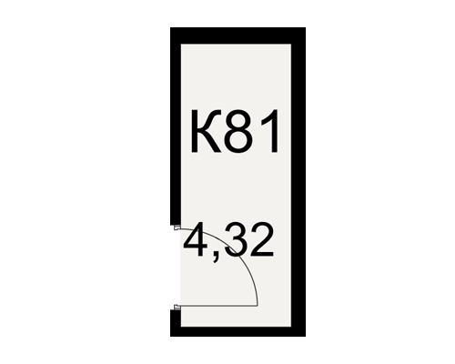 План кладовки