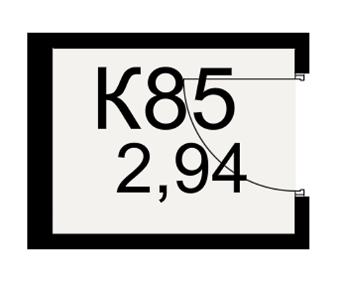 План кладовки