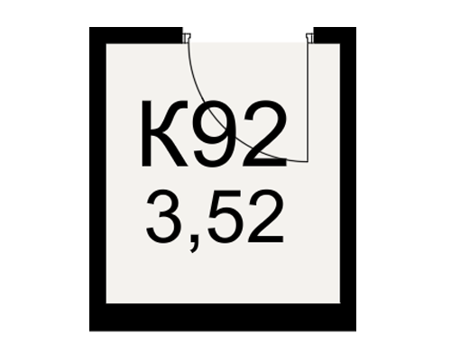 План кладовки
